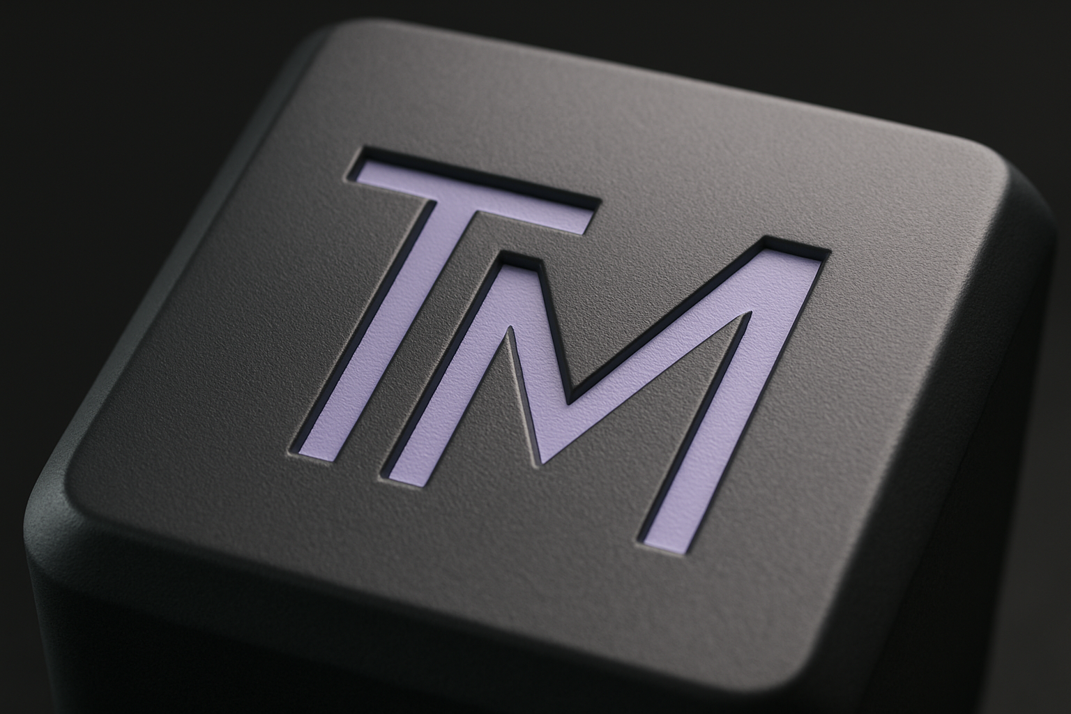make the monogram more modern with sans serf font and no bezels
